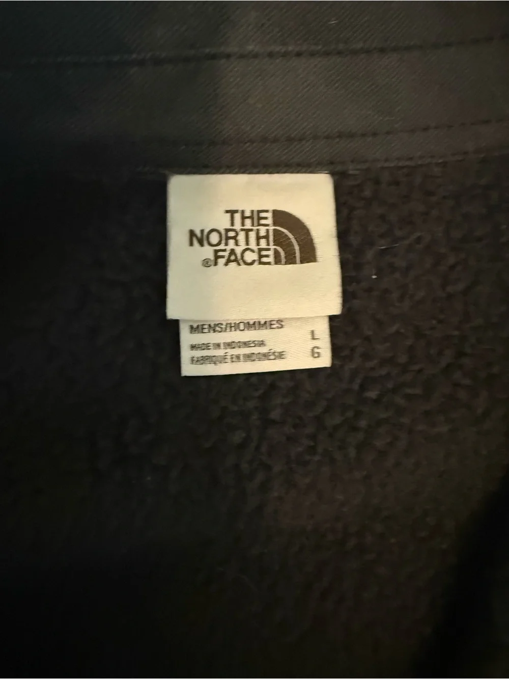 The North Face Black Sherpa-Lined Shirt Jacket